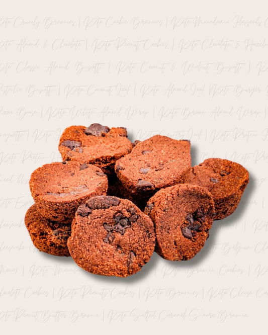 Keto Almond & Chocolate Cookies 10 Pieces / Order