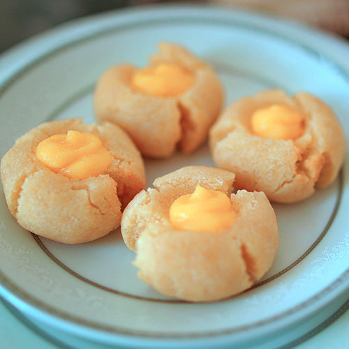 Keto Lemon Thumbprint Cookies 4 Pieces / Order