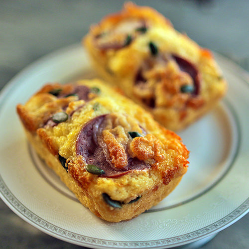 Keto Mini Cheese Loaves 2 Pieces / Order